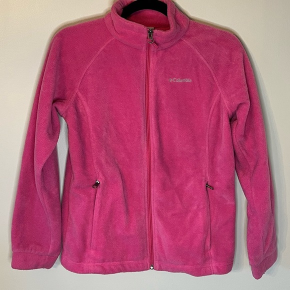 Columbia Jackets & Coats Columbia Pink Fleece Jacket Size Large